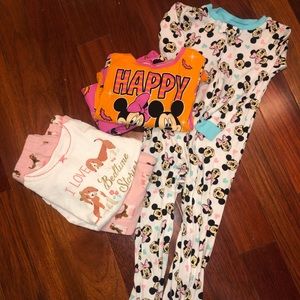 3 pairs of girls Pj’s